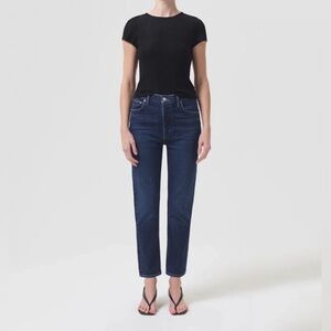 Agolde Riley Long Straight Leg Jean
